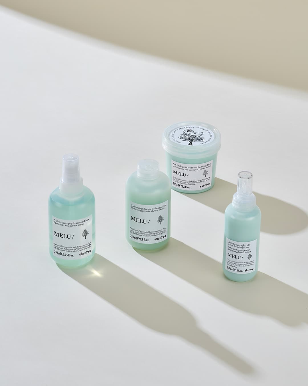Davines Essential Haircare Melu family