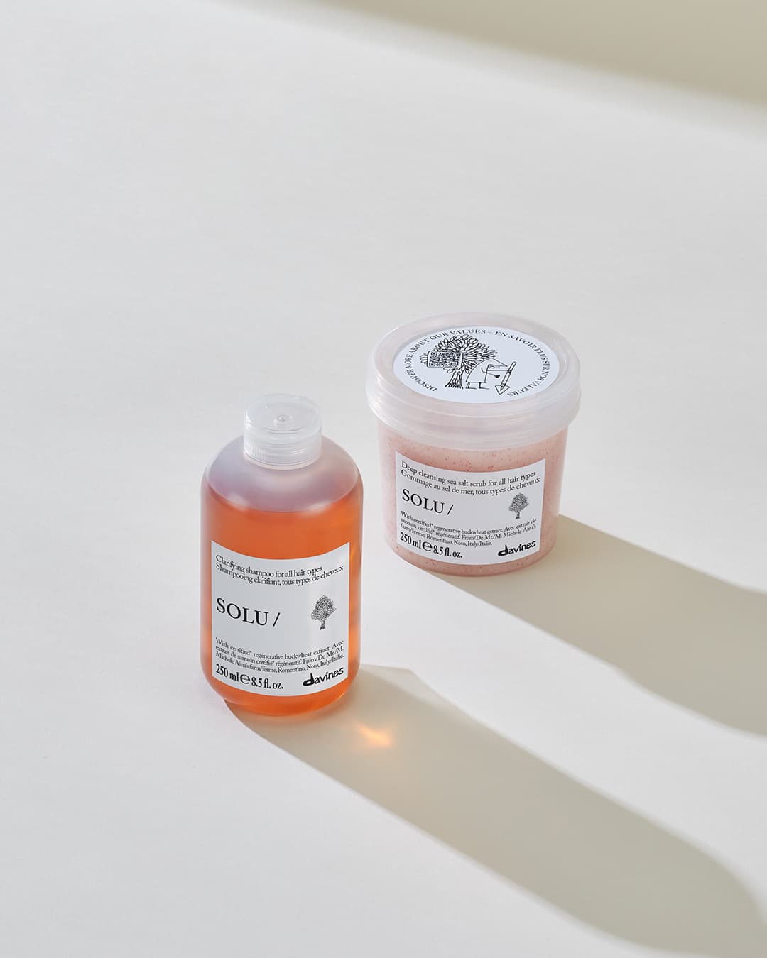 Davines Essential Haircare Solu family